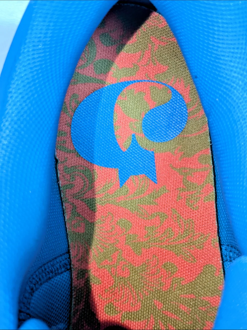 Under Armour Curry Flow 1 HFD NWOB Blue Orange Gold Basketball Shoes Mens 10